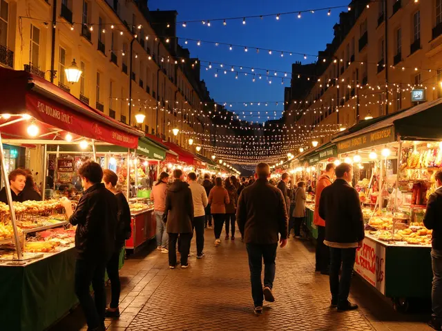Paris Things to Do: Night Markets for Late Bites